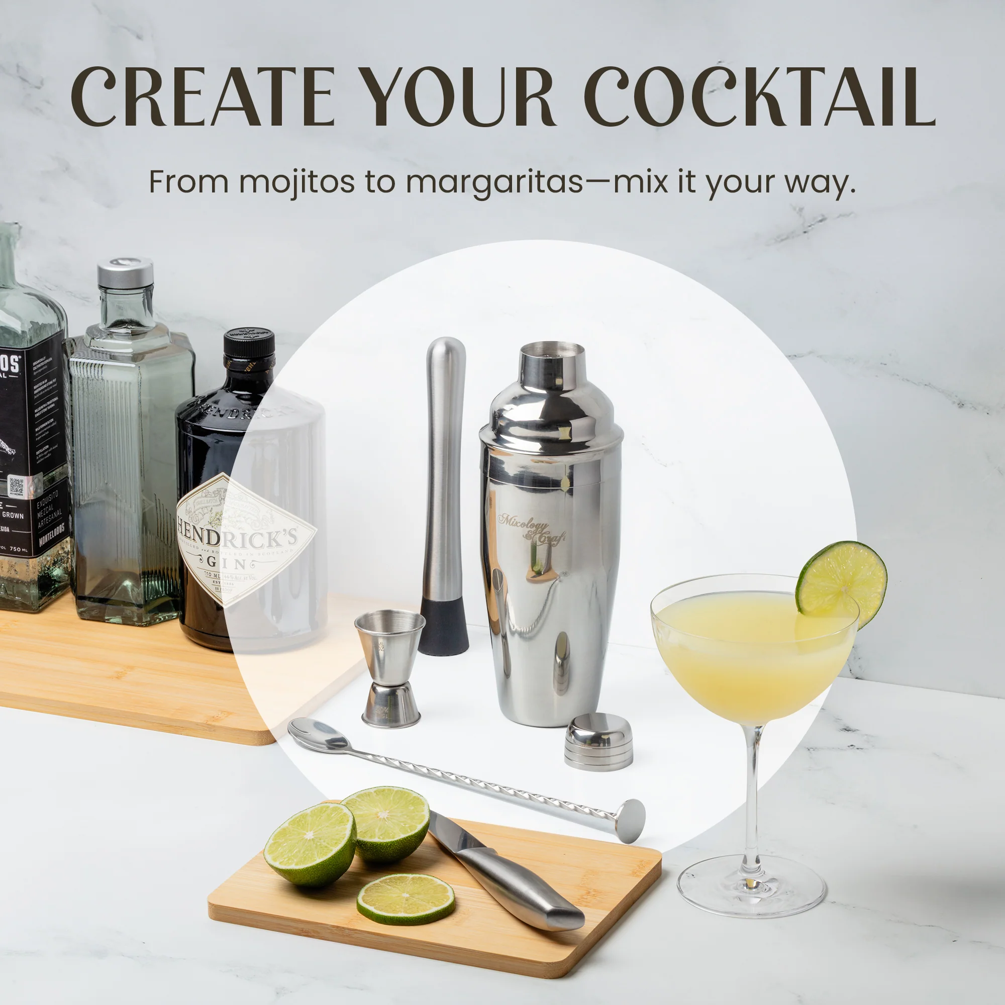 8-Piece Cocktail Shaker Set - Image 4