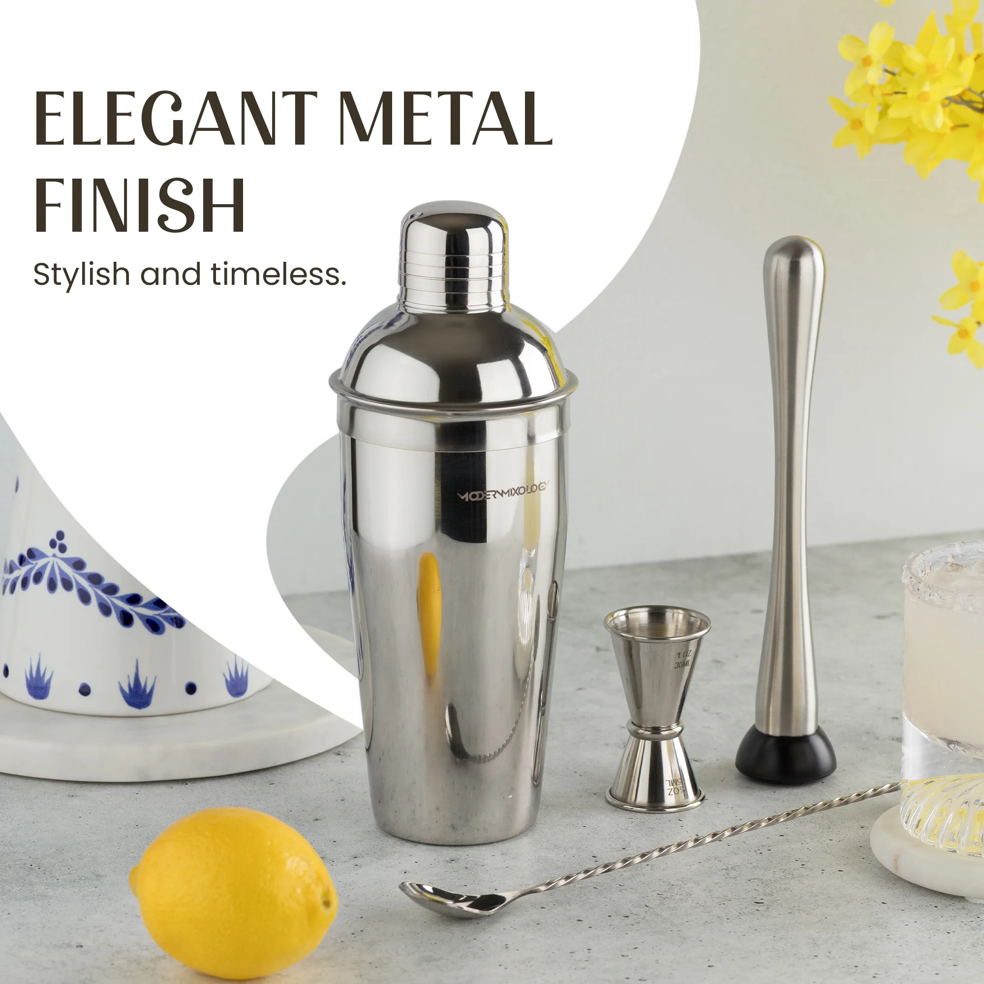 8-Piece Cocktail Shaker Set - Image 6
