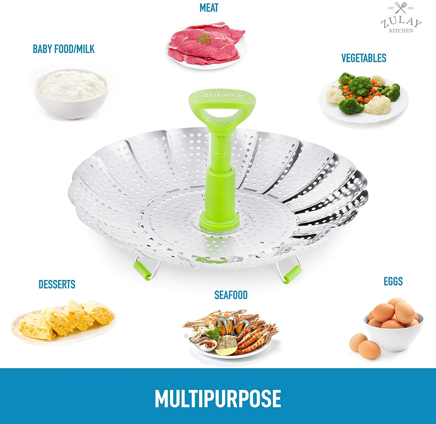 Vegetable Steamer Basket - Image 5