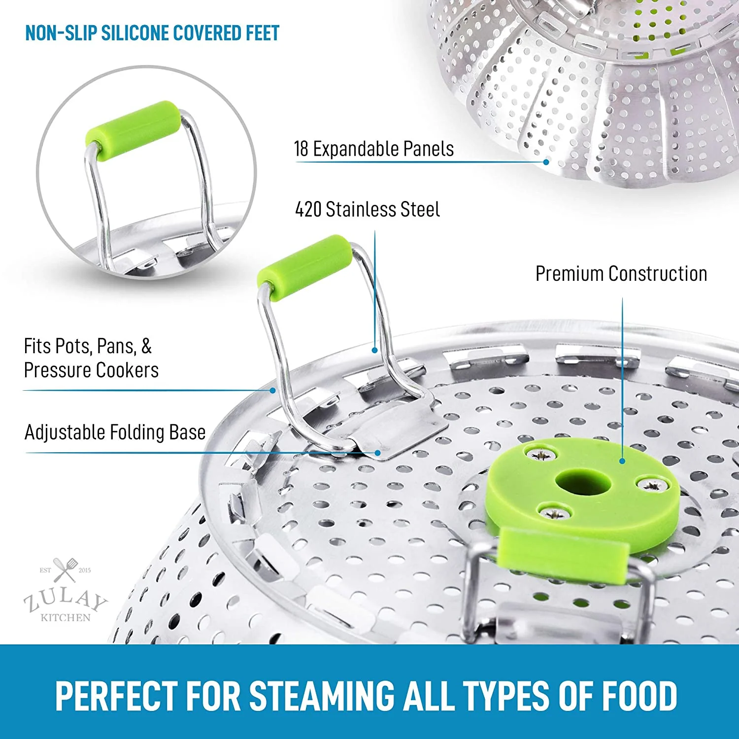 Vegetable Steamer Basket - Image 6