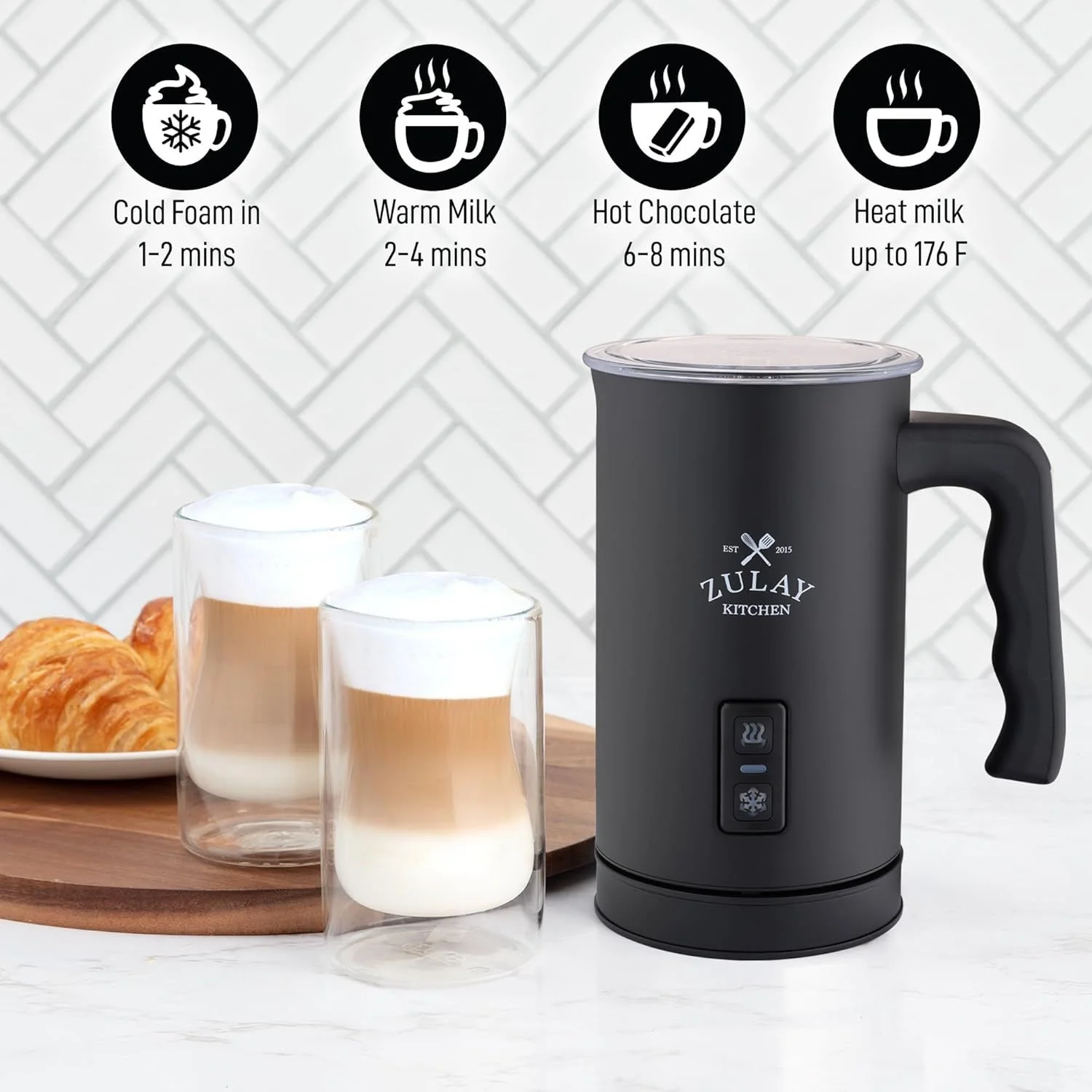 AeroFroth 4-in-1 Electric Milk Frother - Image 4