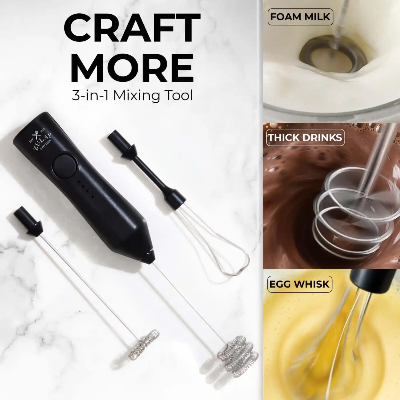 Dynamic Rechargeable Milk Frother - Image 7