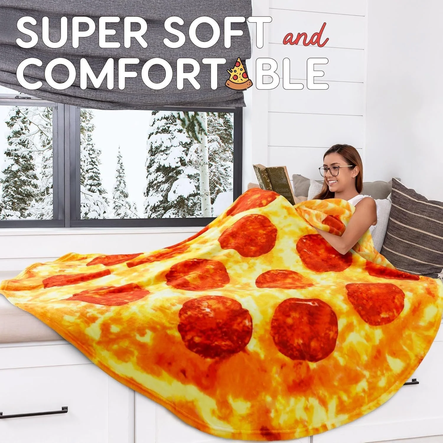 Giant Pizza Blanket - Image 3