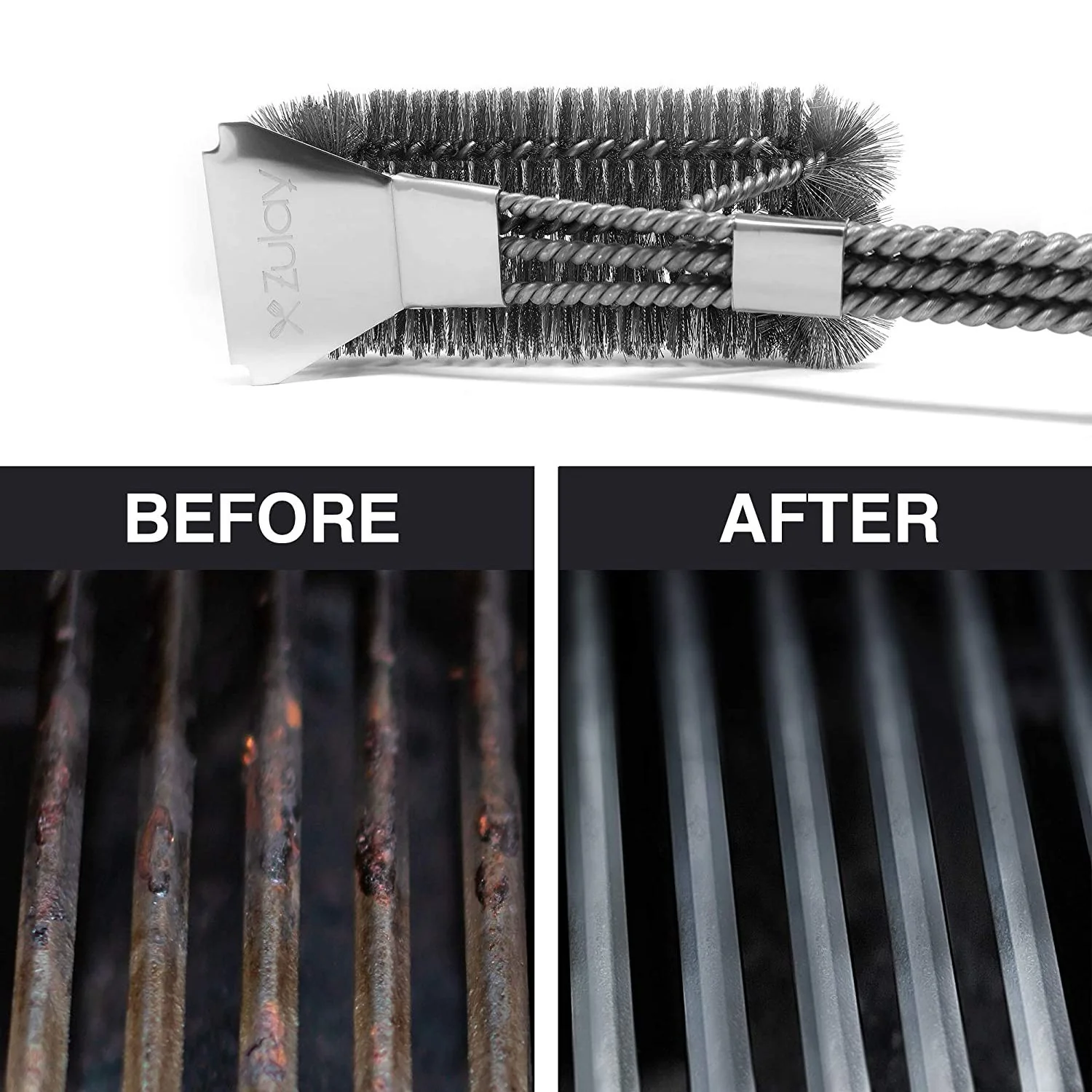 Heat Boss Grill Brush - Image 3
