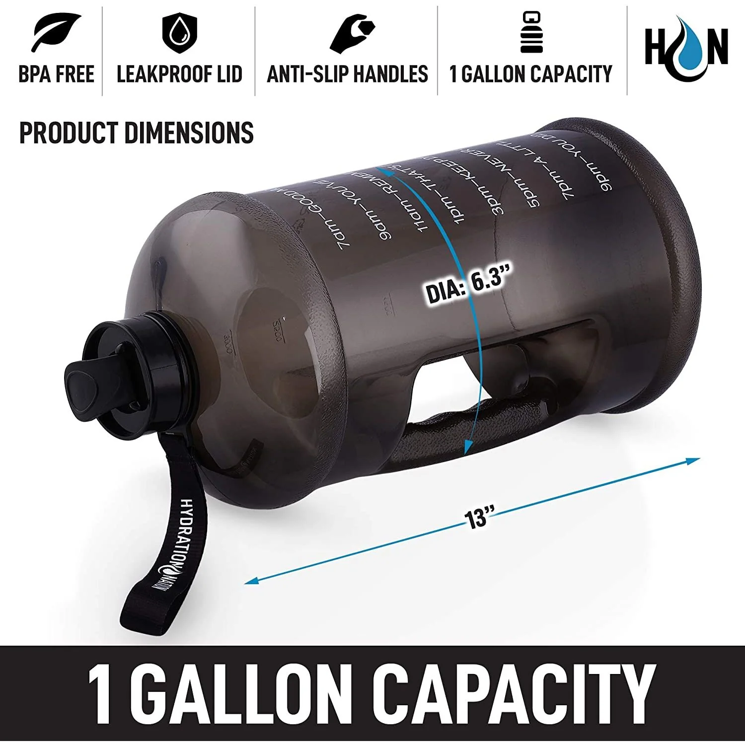 1 Gallon Water Bottle - Image 3