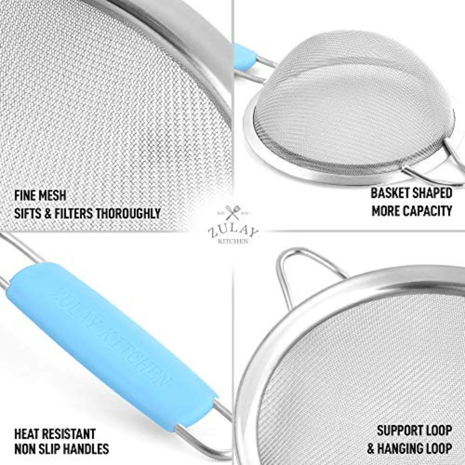Kitchen Strainer (Set of 3) - Image 5