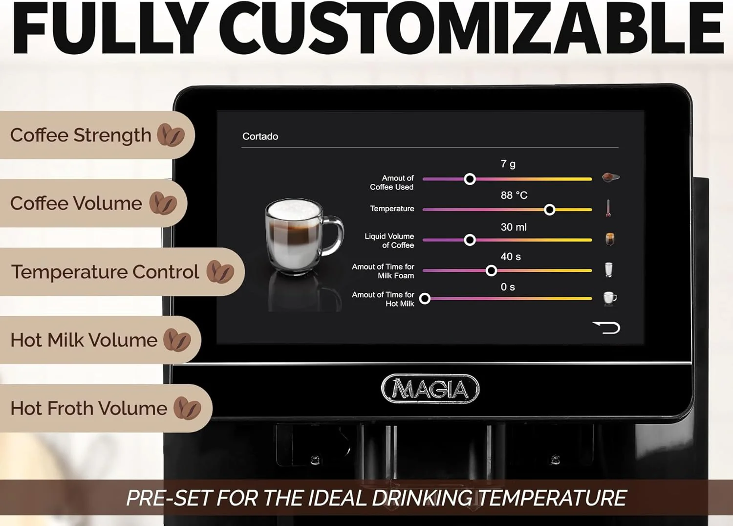 Zulay Magia Super Automatic Espresso Machine - Image 4
