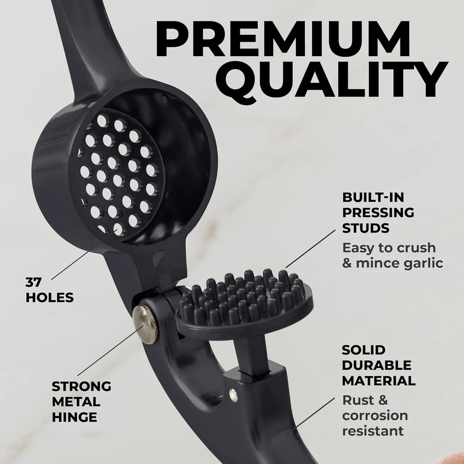 Premium Garlic Press - Image 3