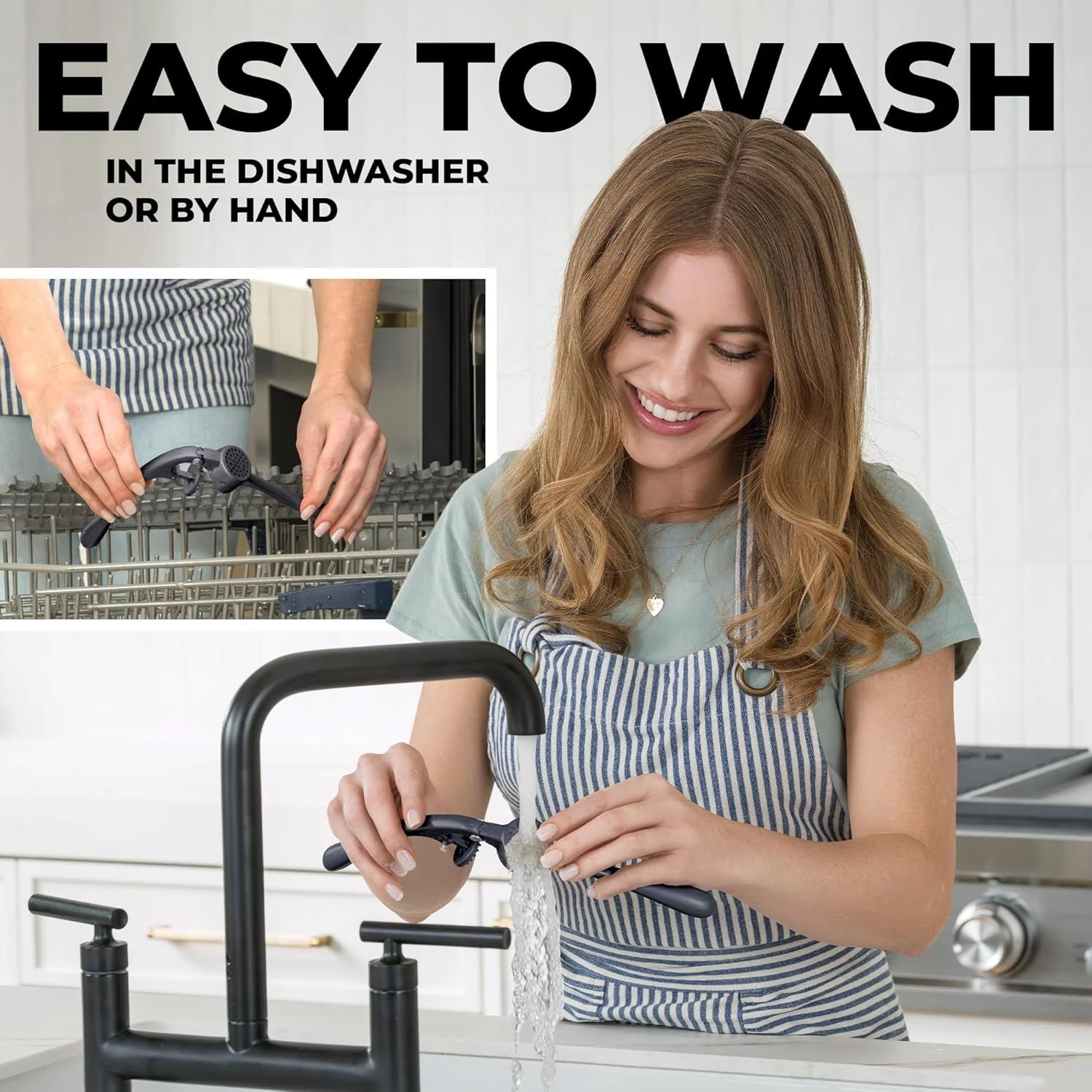 Premium Garlic Press - Image 6