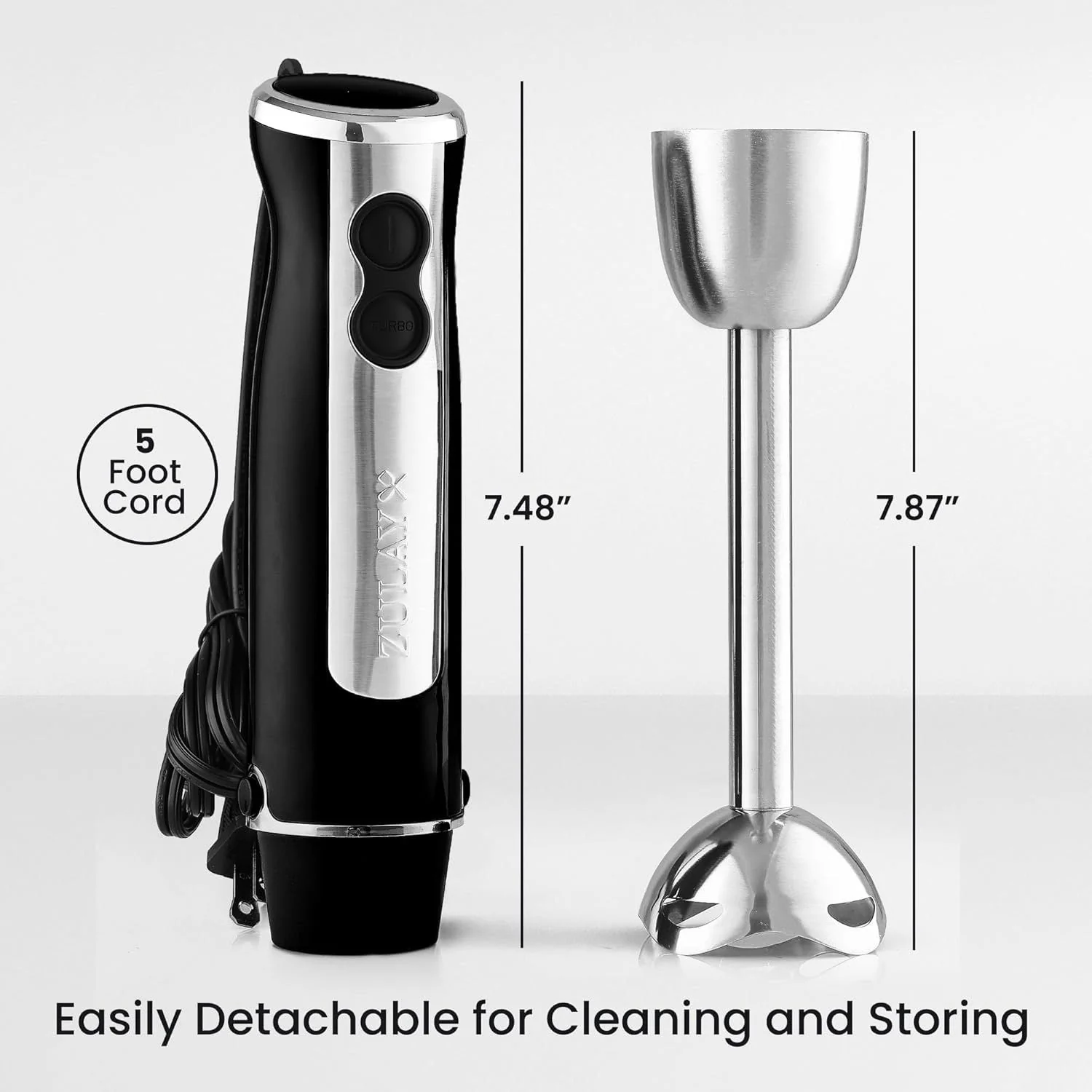 Powerful Immersion Blender Handheld (800 Watts) - Image 8