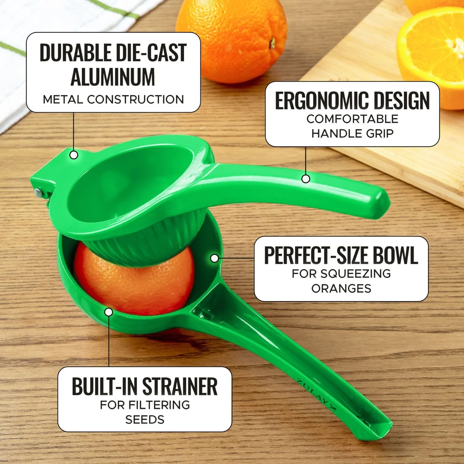 Premium Metal Orange Juicer - Image 3