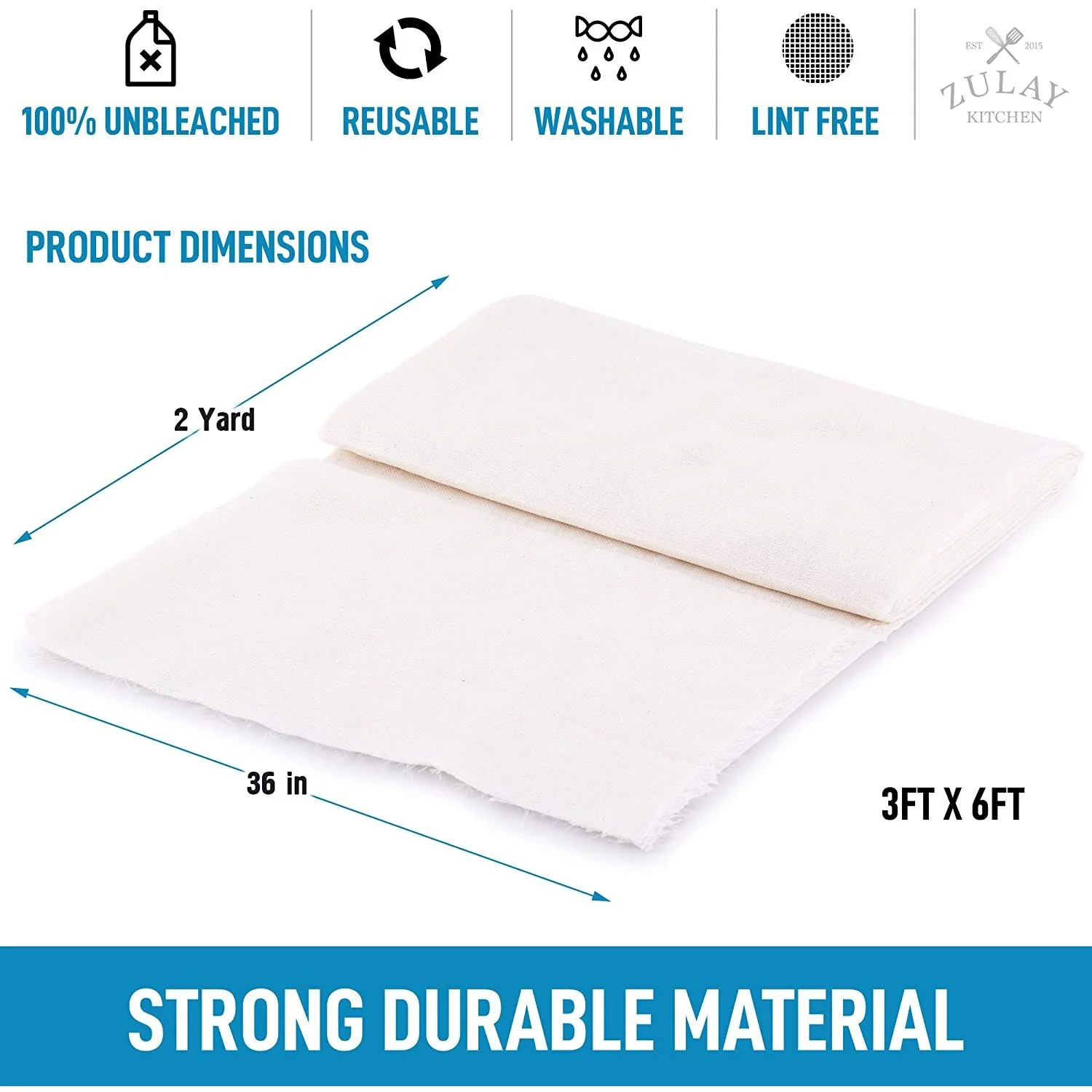 Food Grade Cheese Cloths (Cotton) - Image 8