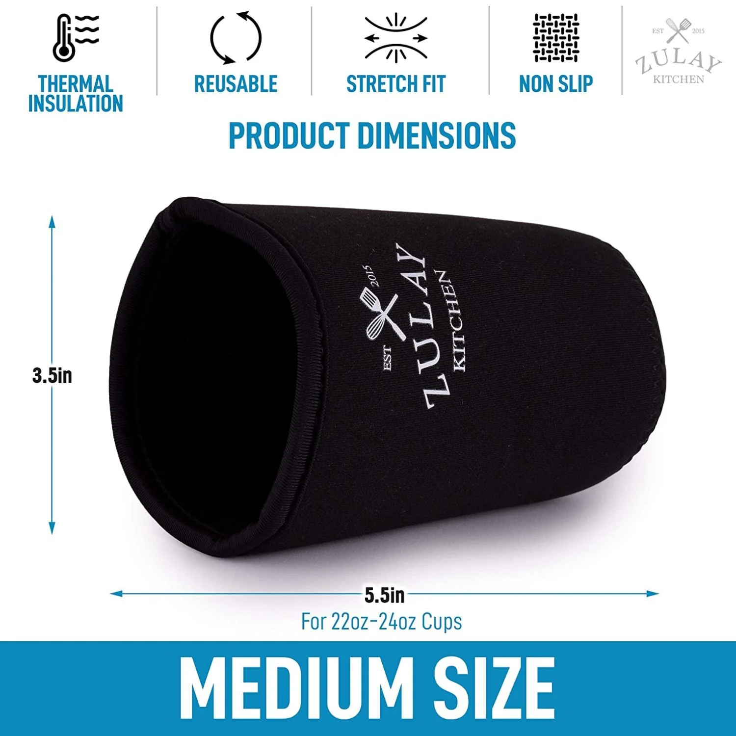Reusable Iced Coffee Sleeve - Image 3