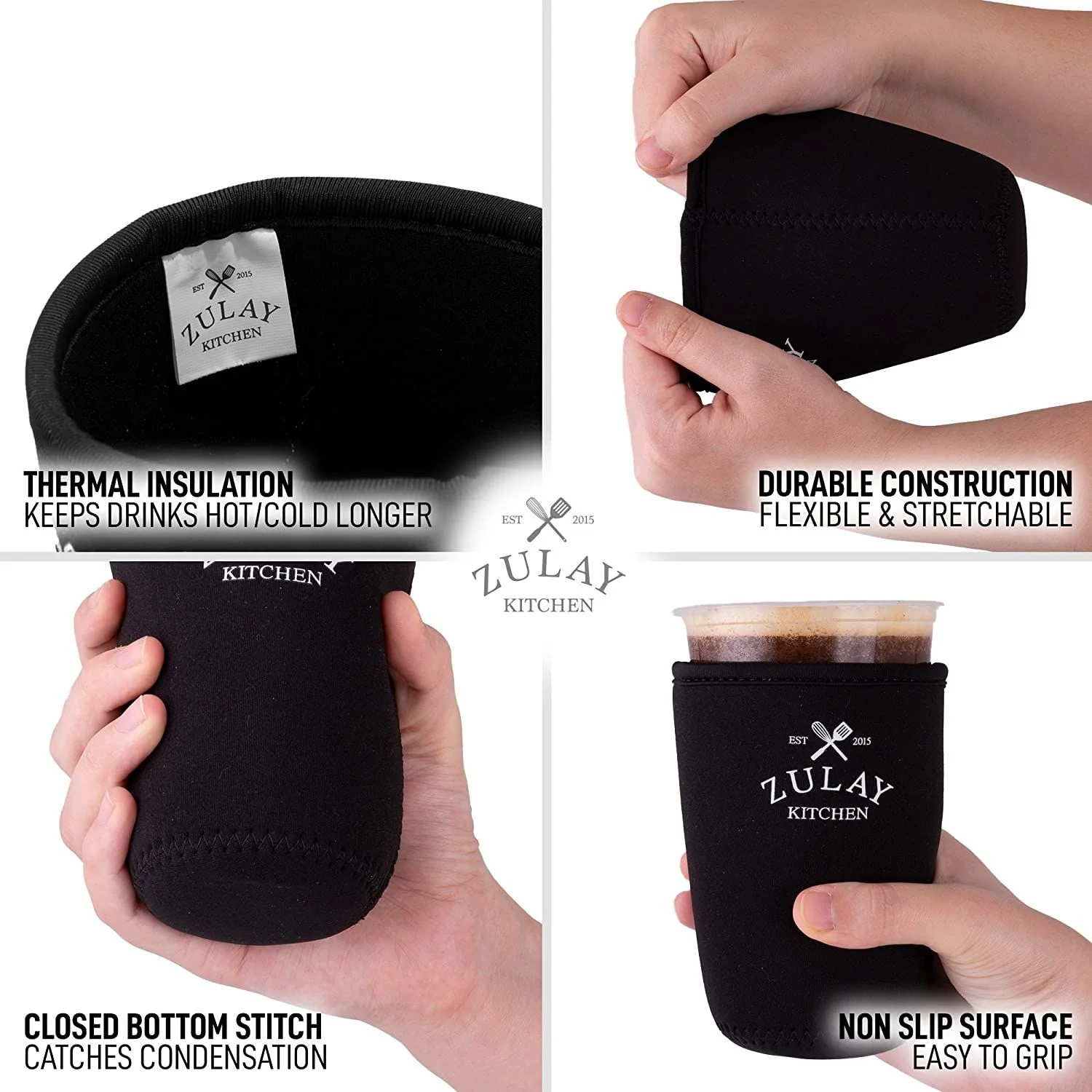 Reusable Iced Coffee Sleeve - Image 4
