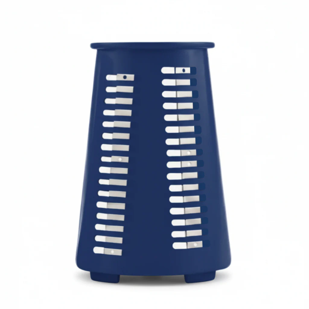 Rotary Cheese Grater with 5 Blades - Fine Julienne Blade - Replacement Parts - Image 4