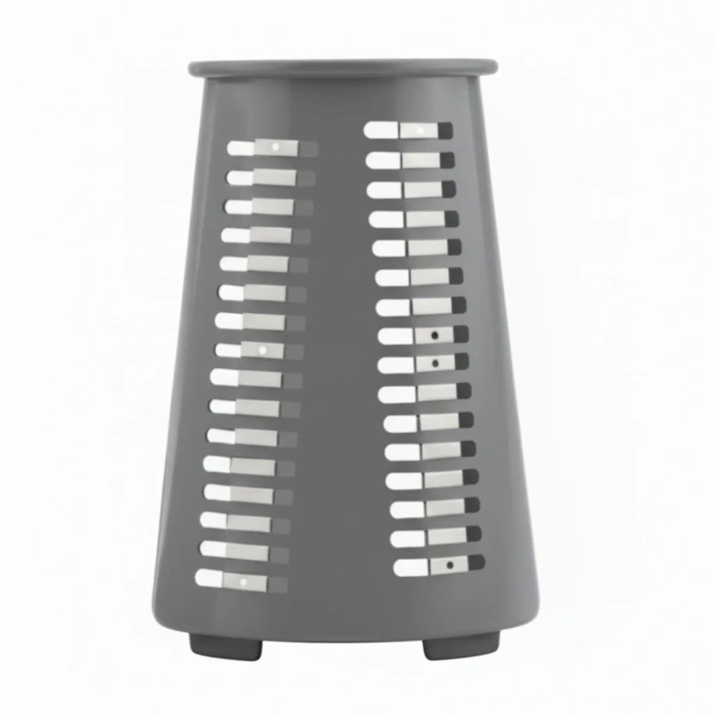 Rotary Cheese Grater with 5 Blades - Fine Julienne Blade - Replacement Parts - Image 5