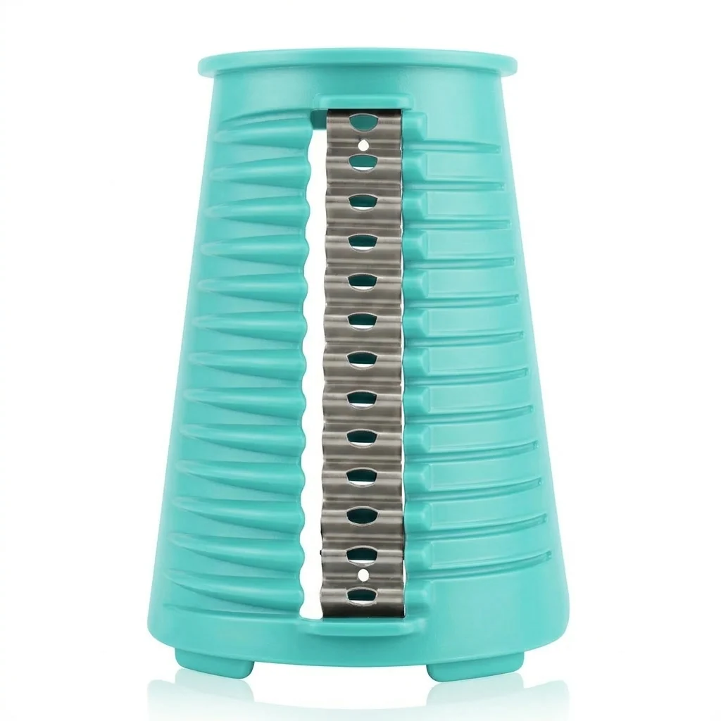 Rotary Cheese Grater with 5 Blades - Wavy Blade - Replacement Parts - Image 3