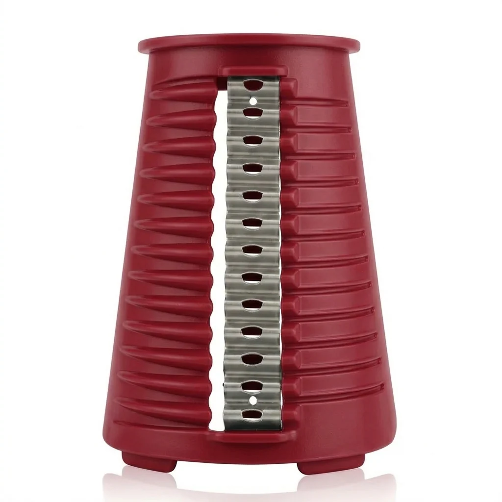 Rotary Cheese Grater with 5 Blades - Wavy Blade - Replacement Parts - Image 5