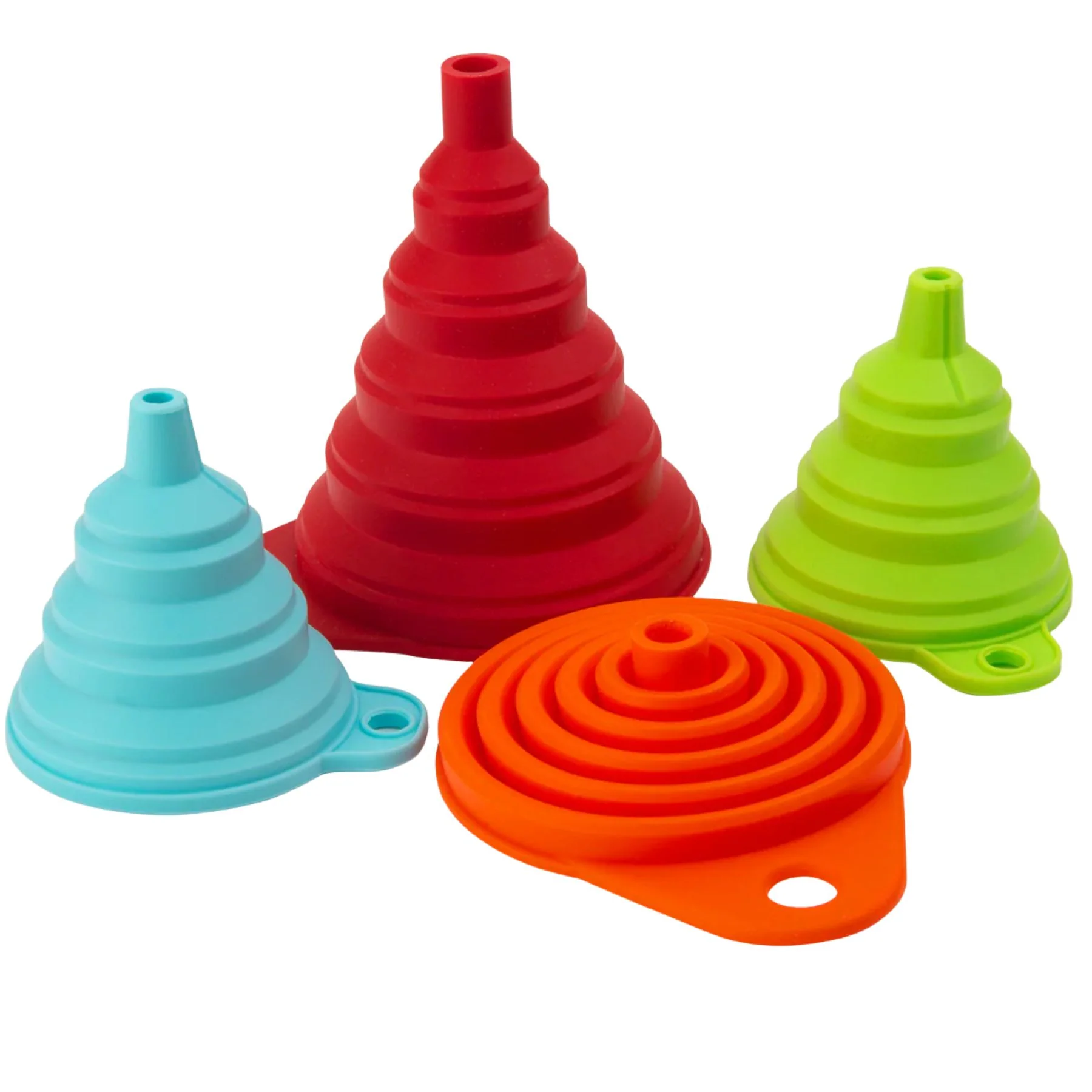 Collapsible Silicone Funnels