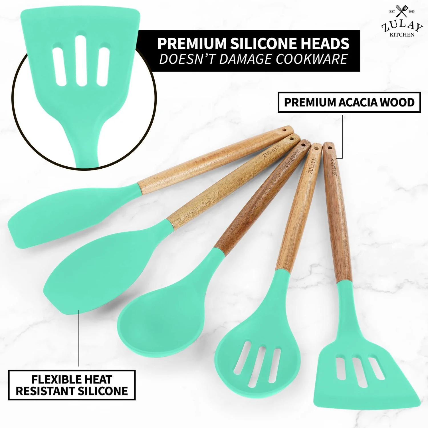 Silicone Utensils Set (5 Piece) - Image 3