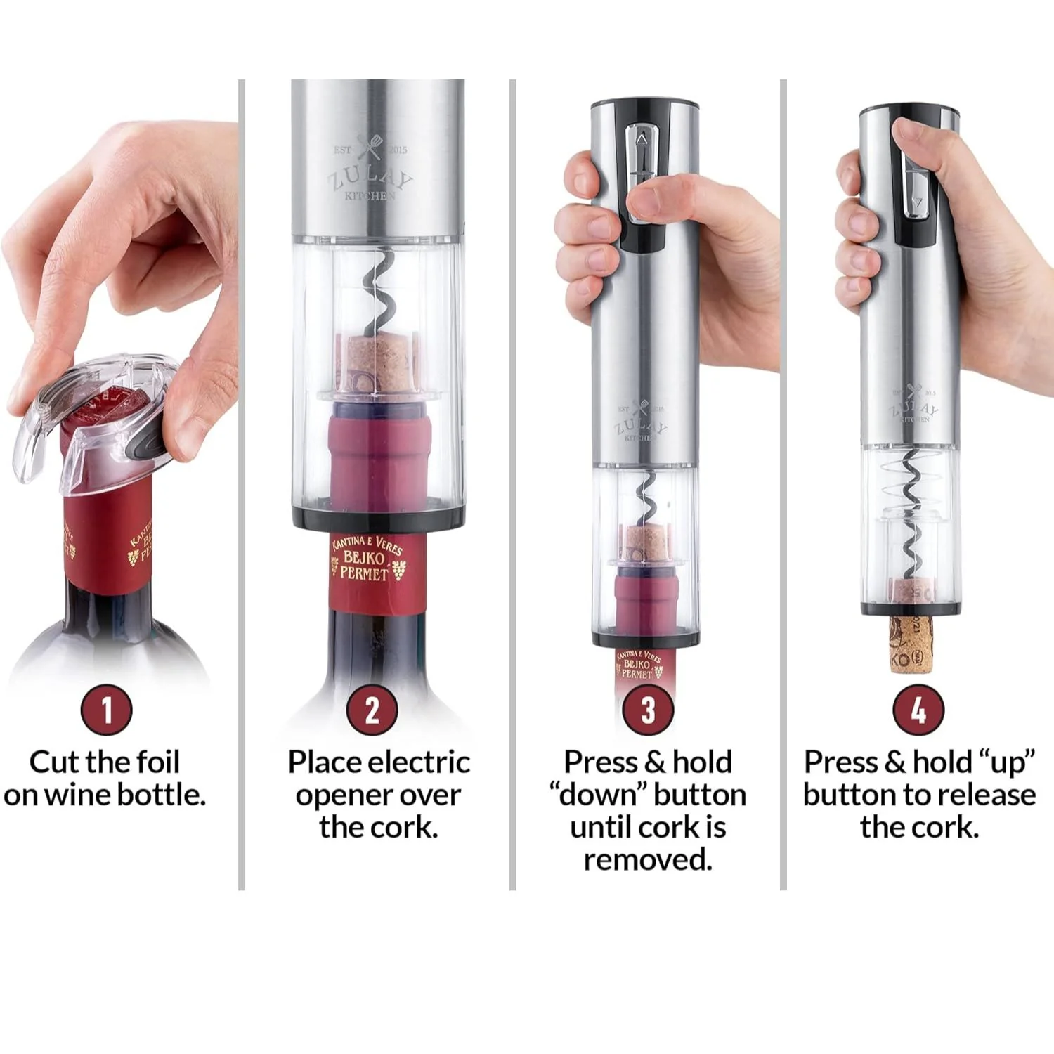 Electric Wine Bottle Opener - Image 3