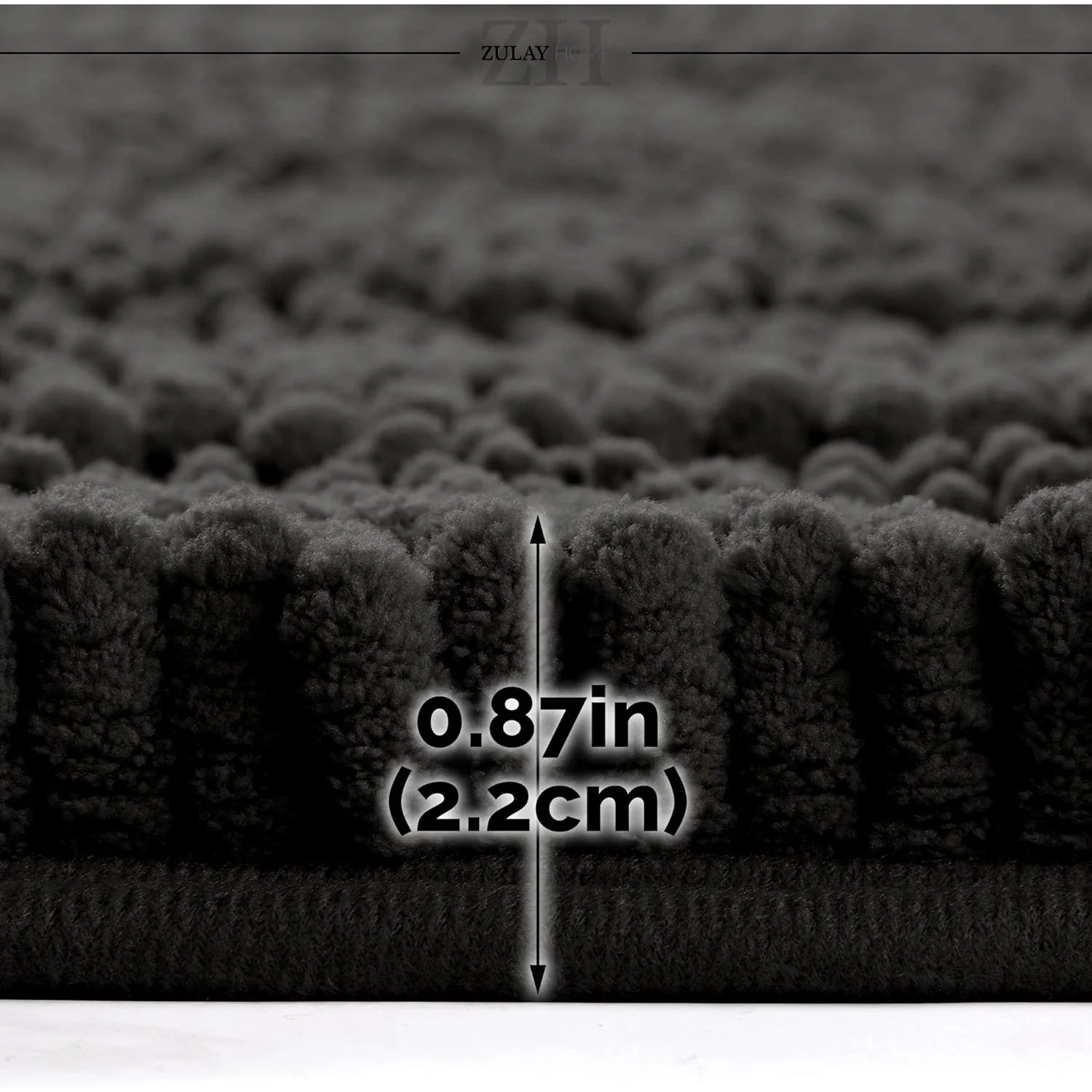 Soft Shaggy Bathroom Rug - Image 3
