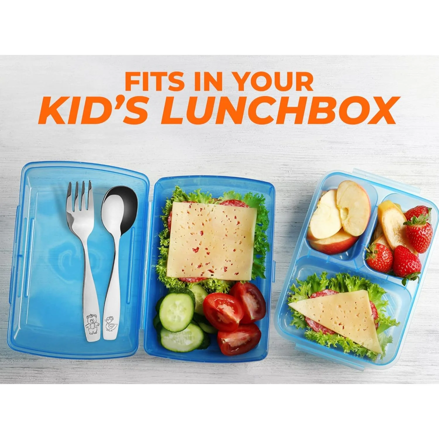 Flatware Set Spoons & Forks for Toddlers - Image 5
