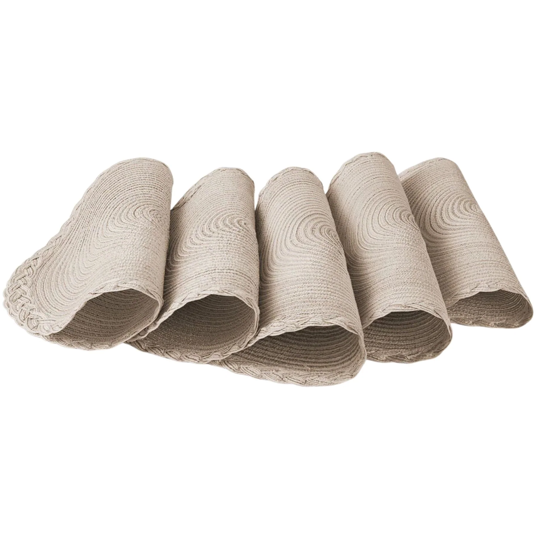 Round Braided Placemats - Set of 6 - Image 10