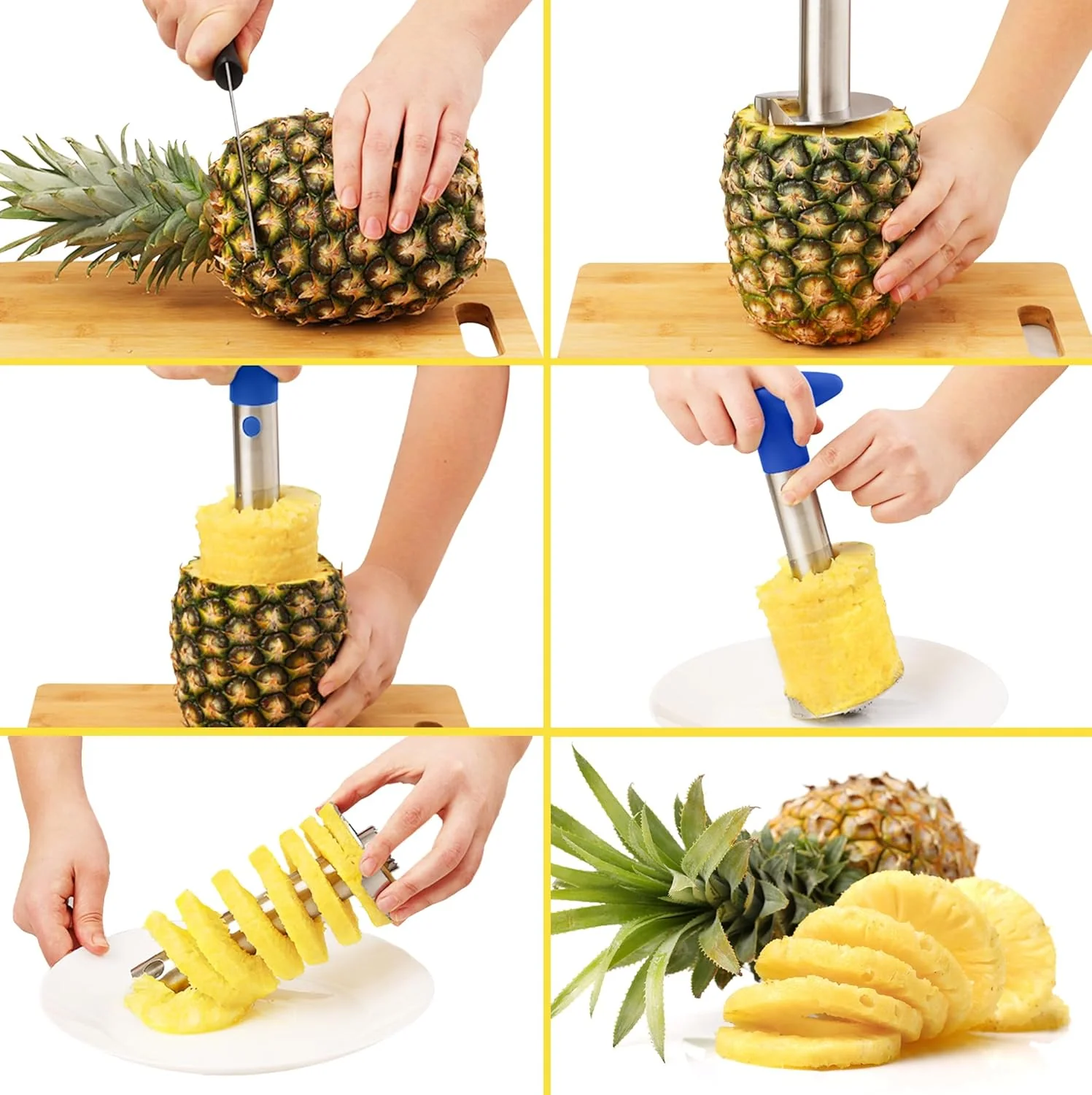 Stainless Steel Pineapple Corer - Image 6