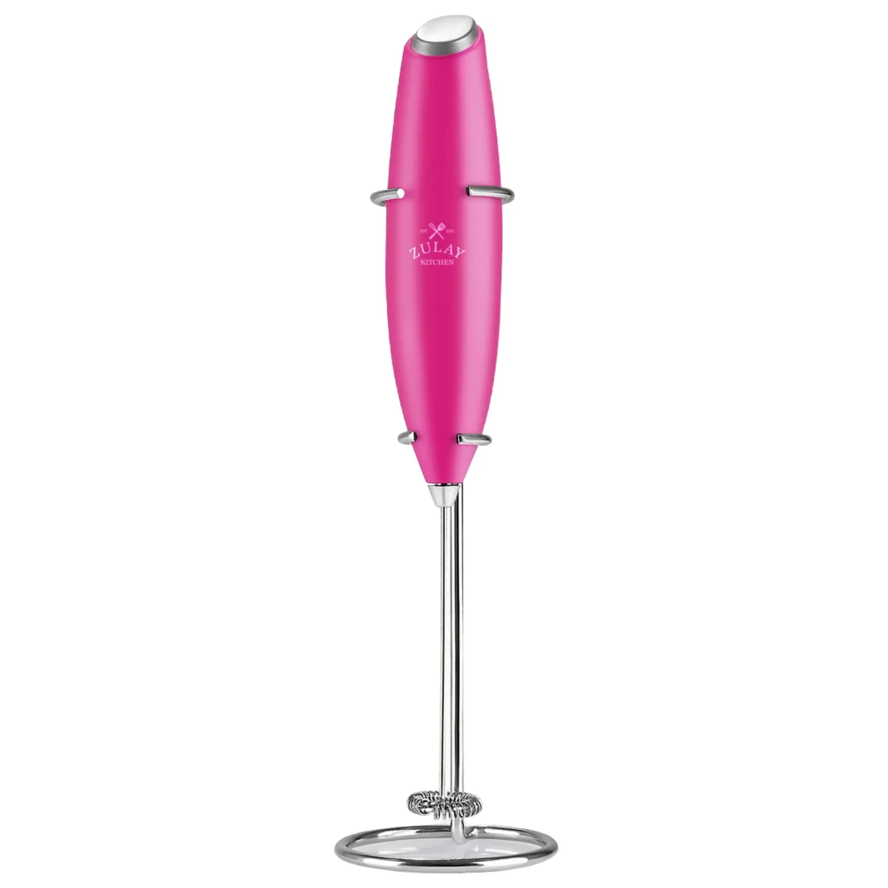 Zulay Kitchen Milk Frother With Stand - Image 25