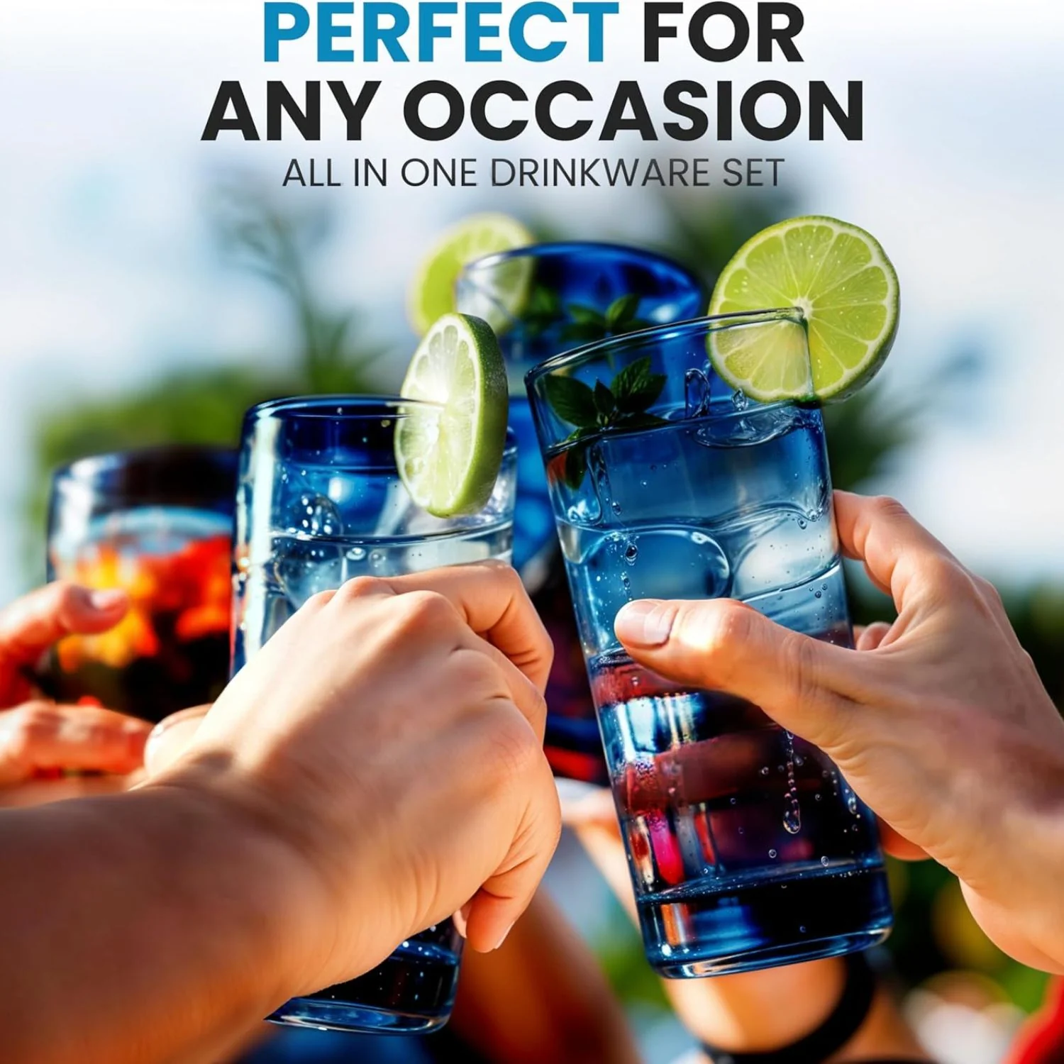 Acrylic Glasses Drinkware - Image 15