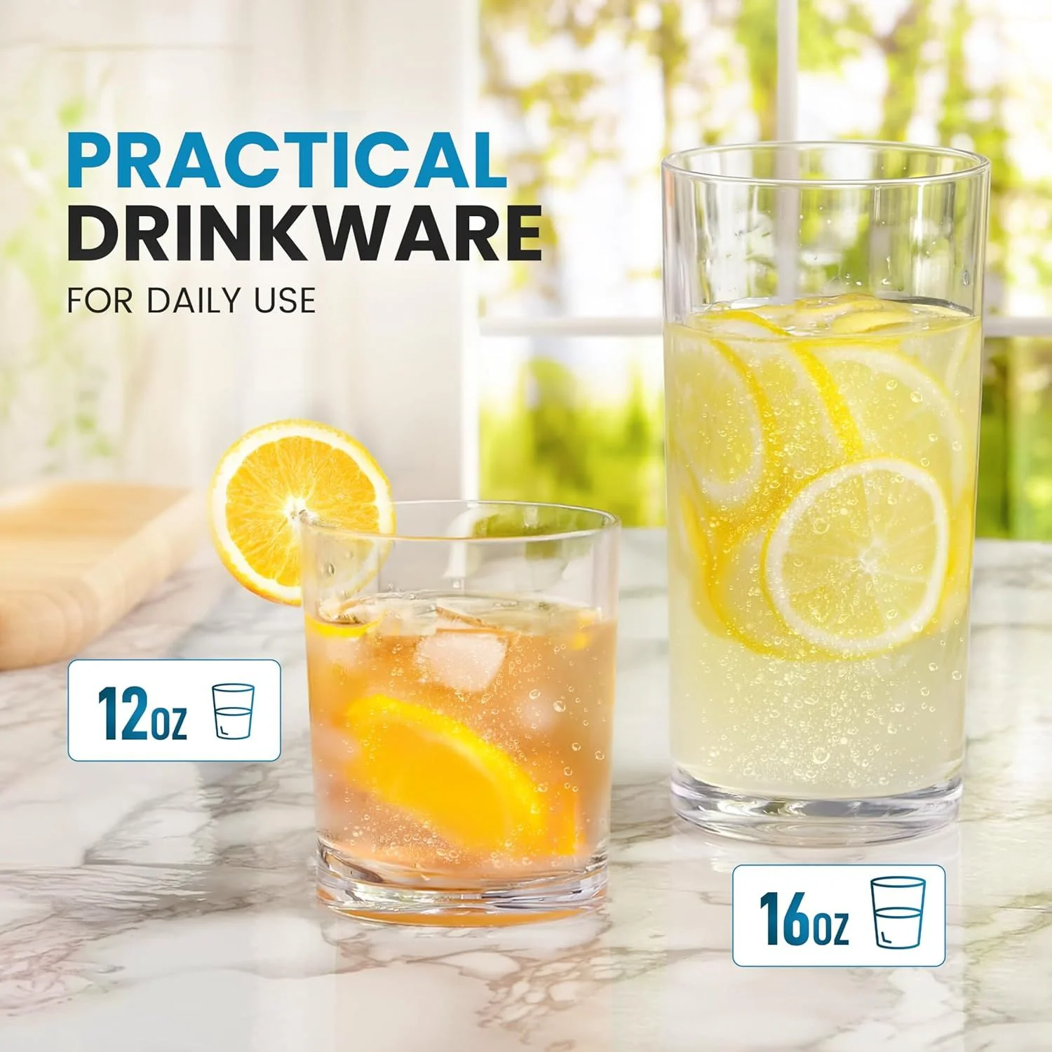 Acrylic Glasses Drinkware - Image 5